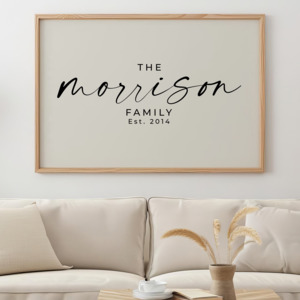 Custom Prints: Established