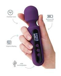 Waterproof: Ema Mini Digital Vibrating Wand Massager