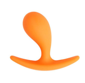 Anal Beads: Share Satisfaction Small Curved Plug