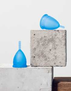 Conscious Period Care: Lunette Menstrual Cup - Blue