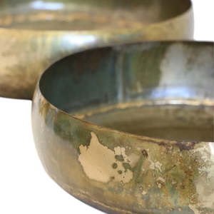 Ravello Bowls - Antique Brass