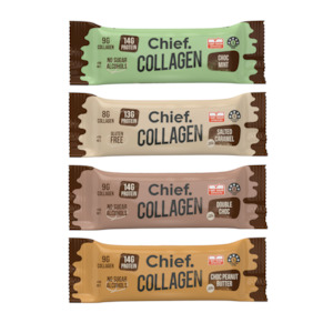 Chief Collagen Protein Choc Bar (12 bars)