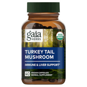 Gaia Herbs: Turkey Tail Mushroom