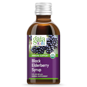 Gaiakids: GaiaKids® Black Elderberry Syrup