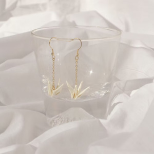 Sanpo Crane Earrings