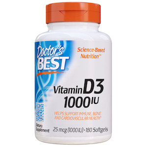 Doctors Best: Vitamin D3 1000IU