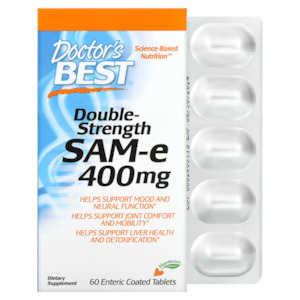 Doctors Best: SAM-e 400 mg (Double Strength)