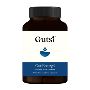 Gutsi: Gut Feelings™ Probiotic + Bs + Saffron