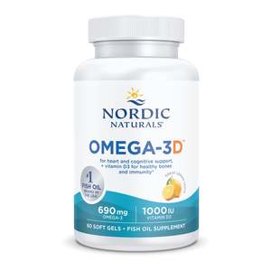 Nordic Naturals: Omega-3D Softgels