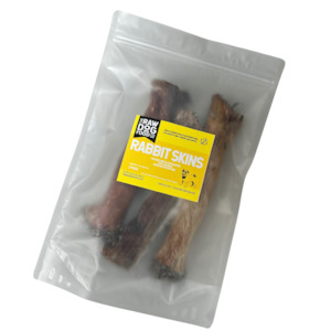 Bulk Foods: Air-Dried Wild Rabbit Skin: Natural and Wholesome Treat for Pets