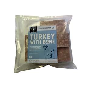 Cubes: Turkey with Bone