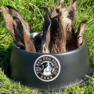Treats: Air-Dried Venison Ears Hair On: Natural chew for Pets