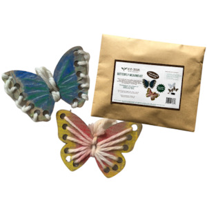 Toys & Crafts: DIY Butterfly Weaving Kit