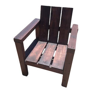 Hardware: Outdoor Wooden Chair - Made to Order