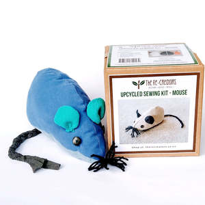 Toys: DIY Upcycle Mouse Toy Sewing Kit