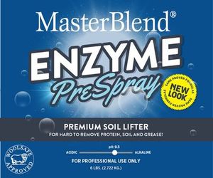 Products: MasterBlend Enzyme PreSpray 2.7KG JAR