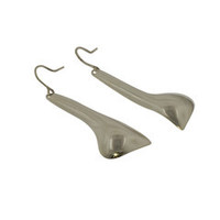 Products: Freeform Shape Sterling Silver Hook Earrings Jens Hansen