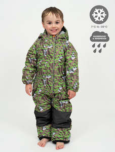 cf-size-2: Snowrider One Piece Snowsuit - Tech Block