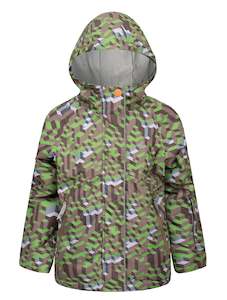 cf-size-14: Snowrider Ski Jacket - Tech Block