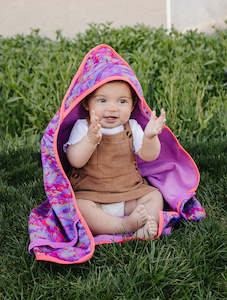 cf-size-o-s-75cmx75cm: All-Weather Fleece Blanket - Paint Party