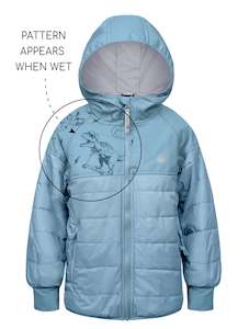 cf-size-1: Hydracloud Puffer Jacket - Stone Blue