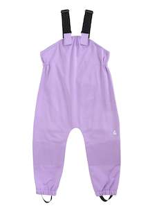 All Weather Rain Snow Overalls: All-Weather Fleece Overalls - Periwinkle