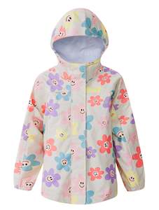 10k Packaway Rainshell 1: 10K Packaway Rainshell - Happy Daisy