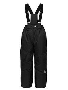 Snow Ski Pants: Snowrider Convertible Ski Overalls - Black 2025