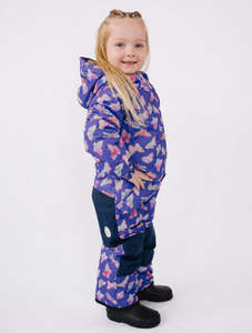 One Piece Snowsuits: Snowrider One Piece Snowsuit - Butterfly