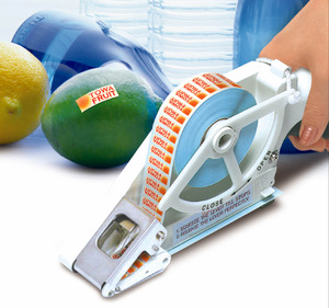 Near Edge Ribbon: Towa APN Handheld Label Applicator for Rectangular Labels
