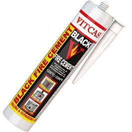 Products: ThermalNZ Vitcas Black Fire Cement High-Temperature Sealant and Adhesive - TSNZ Refractory & High-Heat Solutions
