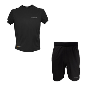 Products: Junior Boys Top & Short Bundle - Black - Thermatech New Zealand