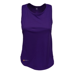 Products: Womens Training Singlet Midnight Purple - Thermatech New Zealand