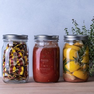 Vac-U-Seal Vacuum Sealer Jars 1L Set of 3