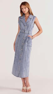 Calla Denim Midi Dress