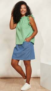 Tanks Camis: Zephyr Tank Jade