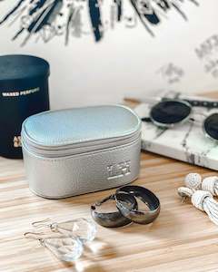 Homeware: Olive Jewellery Box Silver