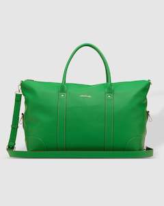 Homeware: Alexis Weekender Travel Bag Apple Green