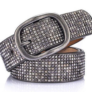Could Be Ordinary: Multi Mini Stud Belt Pewter