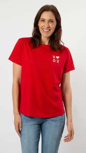 Basics: Ace Tee Ruby XO Love