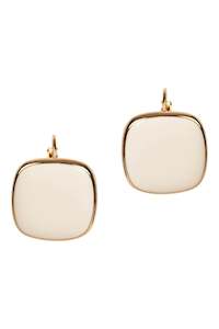 Jewelry: Naviva Earring Ecru