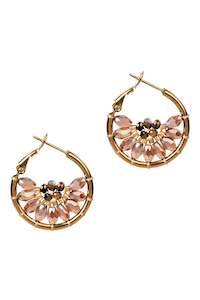 Jewelry: Manta Round Earring Hazel