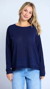 Knit Tops: Nina Jumper Admiral Blue