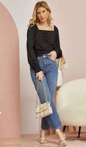 City Lights Cropped Blouse