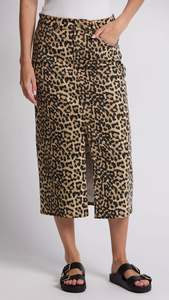 Ryder Skirt Leopard