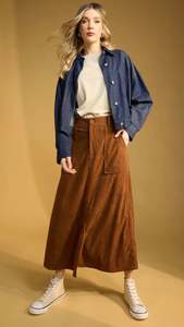 Austin Denim Crop Jacket  Indigo