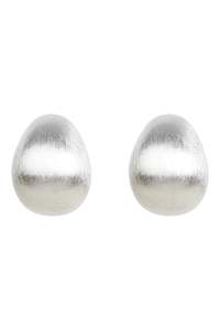Heritage Satin Earring Silver Drop