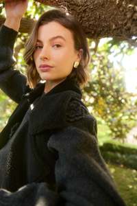 Selene Earring Gold Dimple