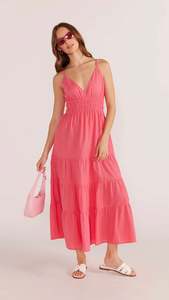 Minkpink 1: Nerida Tiered Midi Dress