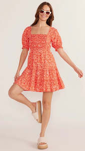 Minkpink 1: Shayna Puff Sleeve Mini Dress